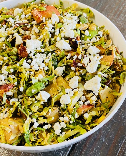 Brussel Sprout and Apple Salad