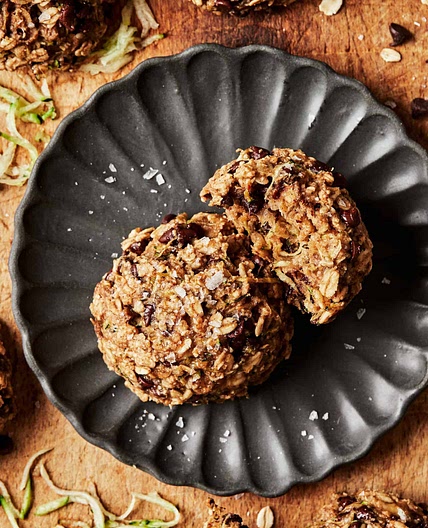 Vegan Chocolate Chip Zucchini Breakfast Cookies