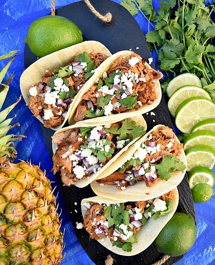 Slow Cooker Chipotle Pineapple Carnitas Recipe