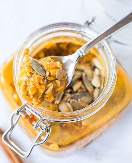 Pumpkin Overnight Oats