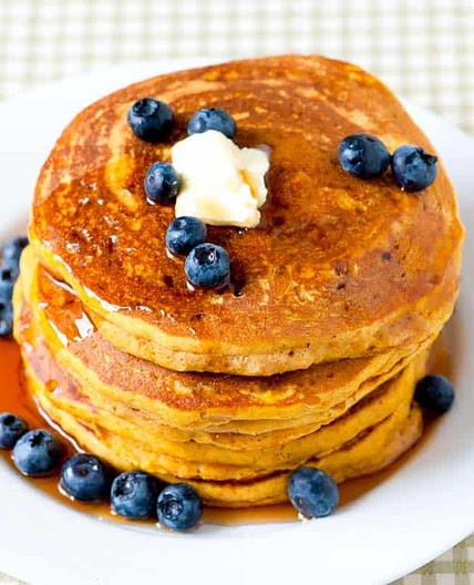 Easy Homemade Pumpkin Pancakes