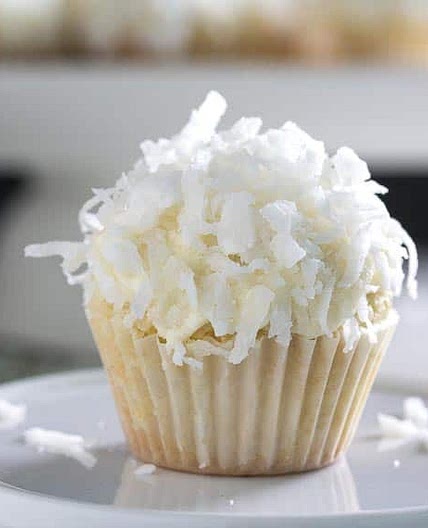 Low FODMAP Coconut Cupcakes
