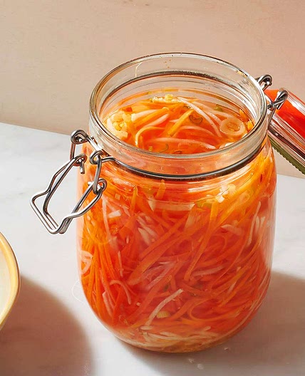 Spicy Carrot Kimchi Recipe