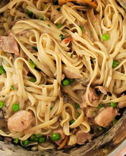 Instant Pot Turkey Tetrazzini