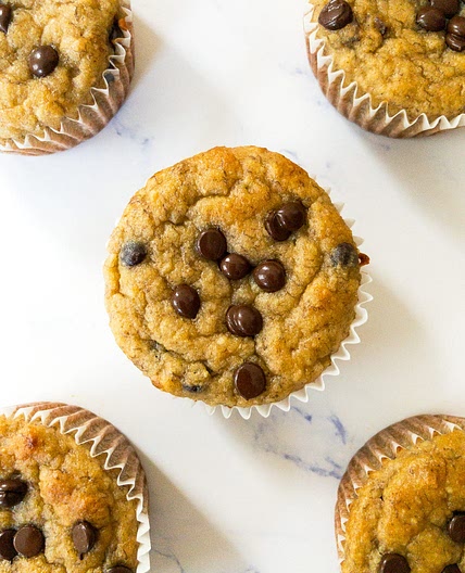 Almond Flour Banana Muffins