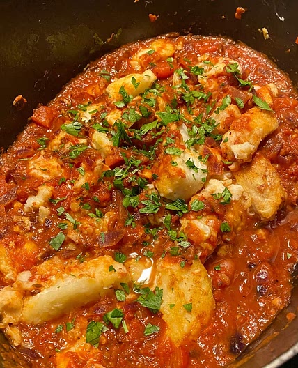 French Monkfish Stew (Lotte à l'Armoricaine)