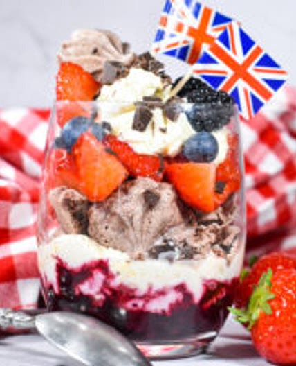 Eton Mess with Mixed Berries