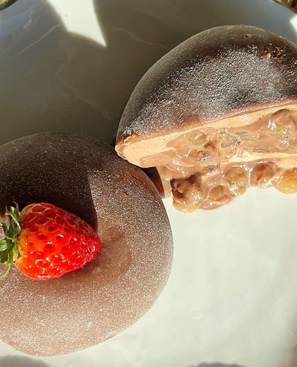Chocolate Mochi