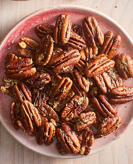 Rosemary-Garlic Pecans