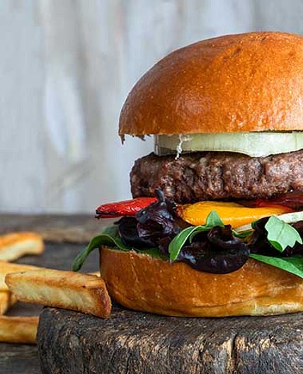 Grilled Venison Burgers