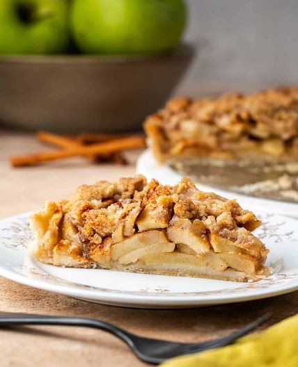 Apple Crumble Tart
