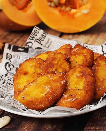 Receta de Frituras de Calabaza