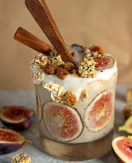 Creamy Fig and Cinnamon Fall Smoothie
