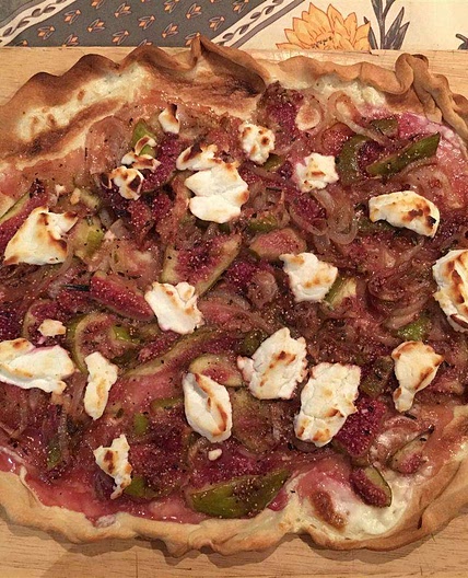 Fig and Goat Cheese Pizza