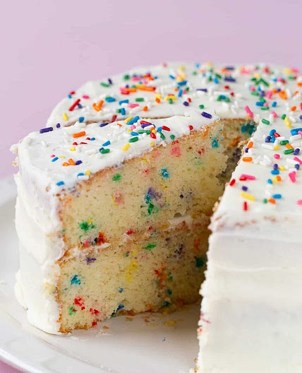 Gluten-Free Confetti Cake