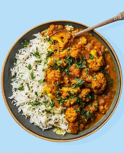 Easy Mango Cauliflower Curry Recipe