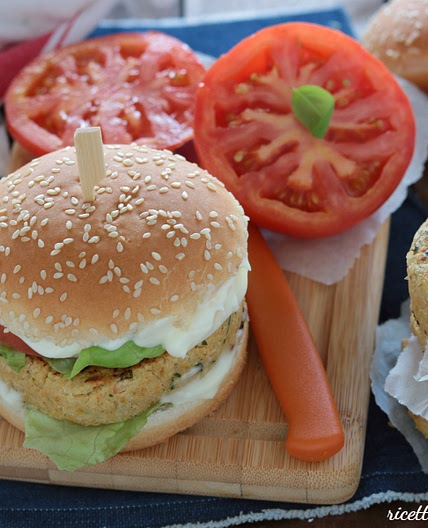 Burger di ceci