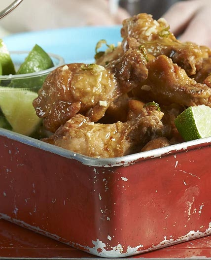 Honey Lime Chicken Wings