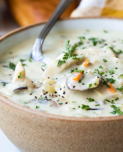 Creamy Chicken and Wild Rice Soup