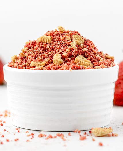 Strawberry Crunch Topping