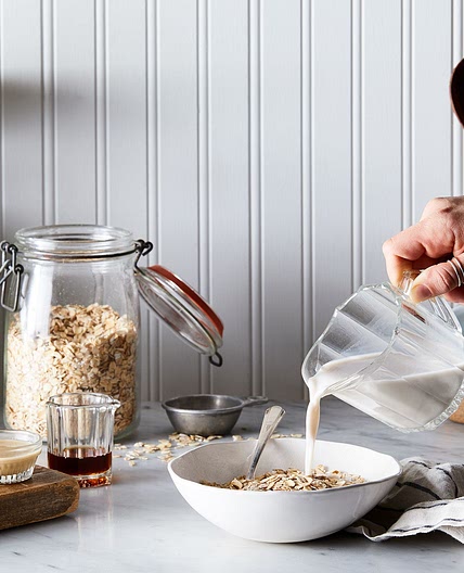 Tahini-Chocolate Chunk Overnight Oats