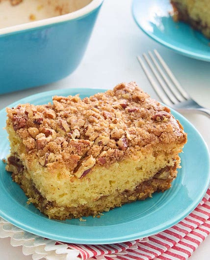 Pecan Sour Cream Coffee Cake