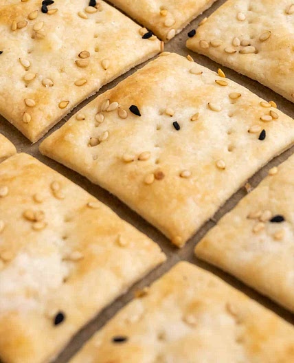 Sourdough Discard Crackers
