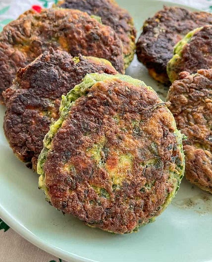 Ricotta Burgers with Feta Cheese and Parsley