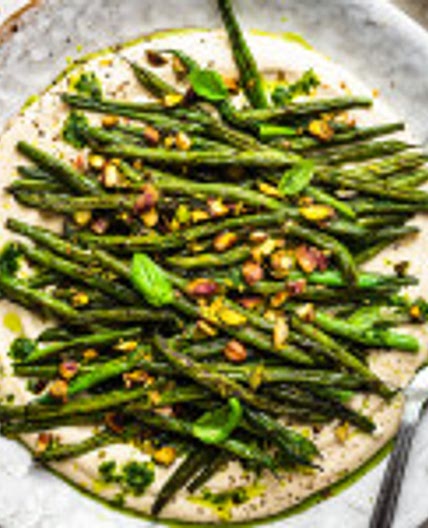 Green beans platter (vegan)