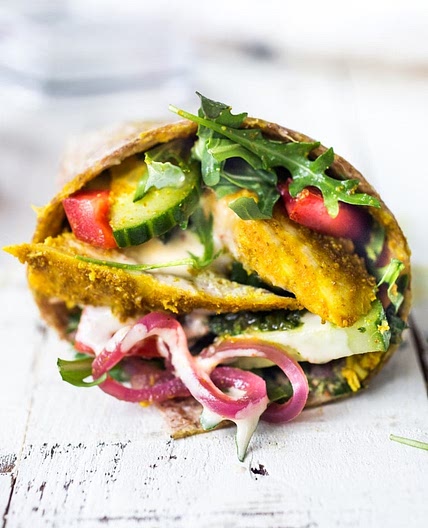 Baked Chicken Shawarma (Vegan adaptable!)