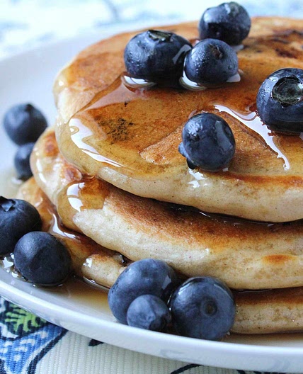 Todd's Famous Blueberry Pancakes