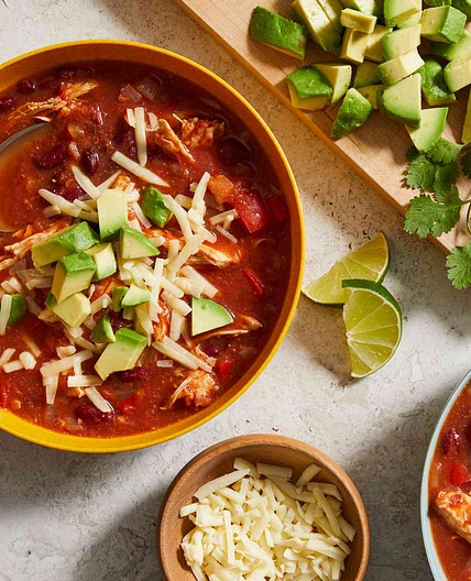 Slow-Cooker Buffalo Chicken Chili