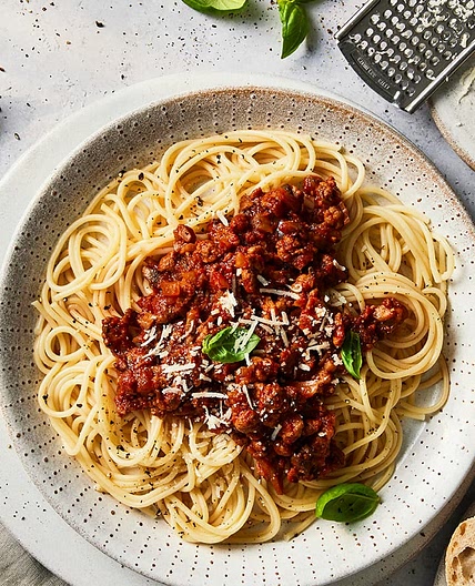 Quick Quorn Vegetarian Spaghetti Bolognese