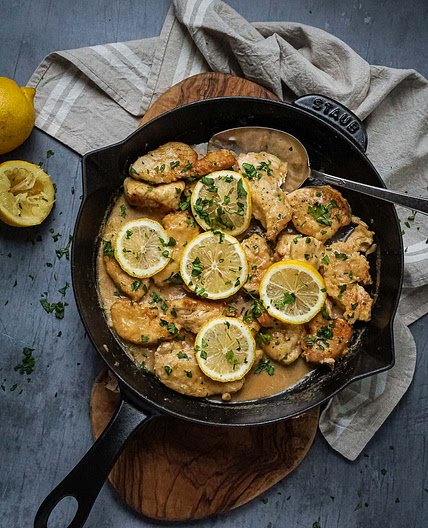 "Pollo al Limone" Creamy Lemon Chicken