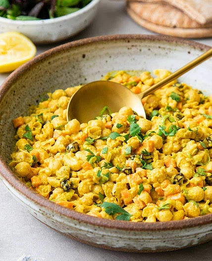 BEST CURRIED CHICKPEA SALAD