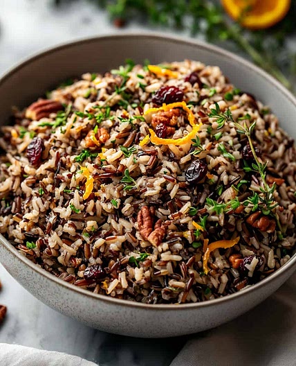 Cranberry Wild Rice Pilaf