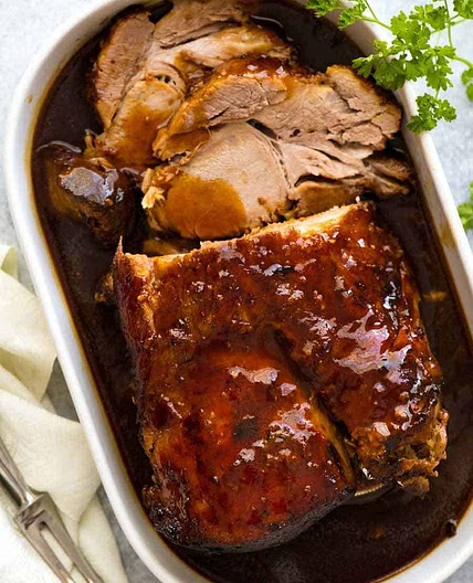 Slow Cooker Pork Loin Roast OR Pork Shoulder