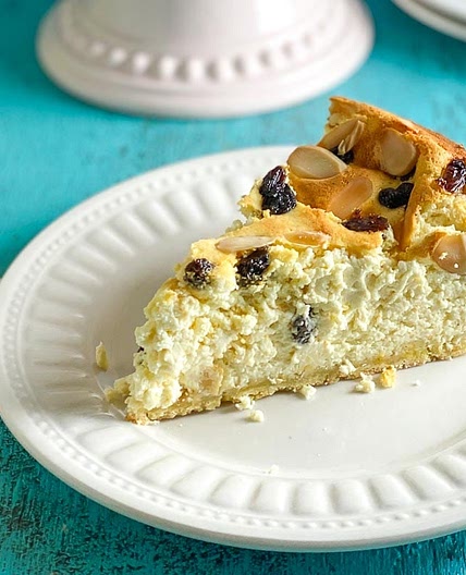 Low FODMAP Viennese Farmer Cheese Cake