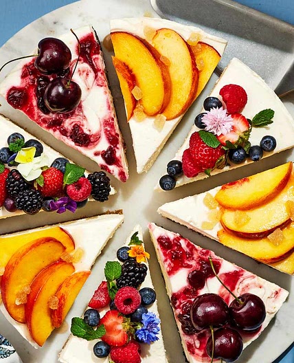 Any-Berry No-Bake Cheesecake