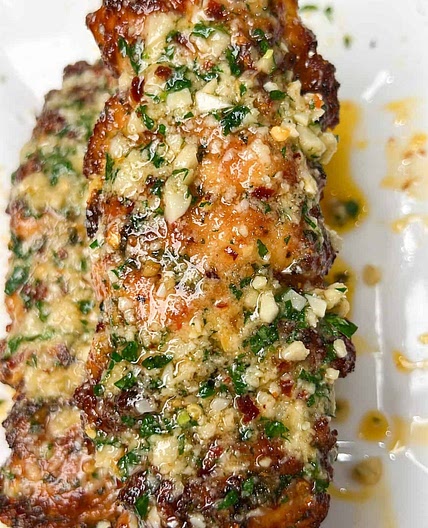 Garlic Parmesan Chicken Skewers
