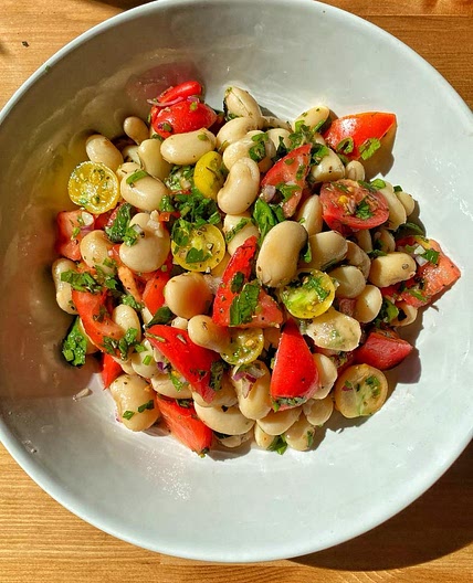 Marinated Butter Bean Salad