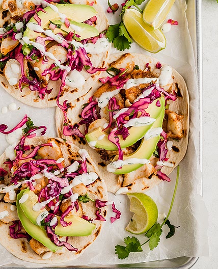 The Easiest Fish Tacos with Slaw (Gluten-free, Paleo, AIP)