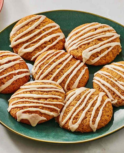 Iced Pumpkin Cookies