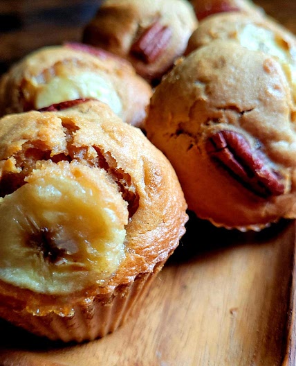 Vegan Banana and Pecan Muffins