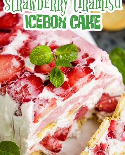 Strawberry Icebox Cake