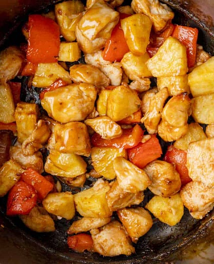 Air Fryer Pineapple Chicken