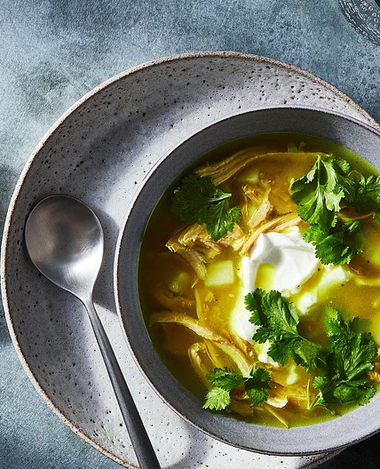 Amu’s Gingery Chicken Soup With Lentils & Potatoes