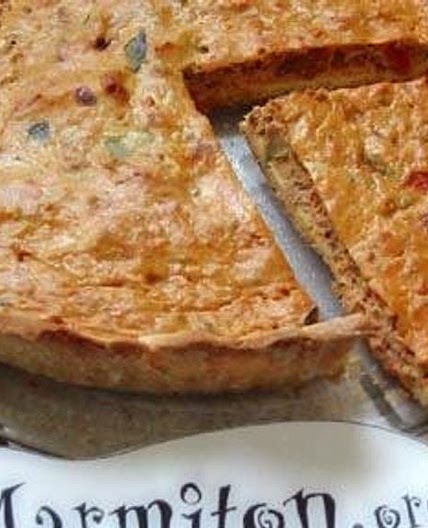 Le 'Ratathon' (Quiche au thon et à la ratatouille)