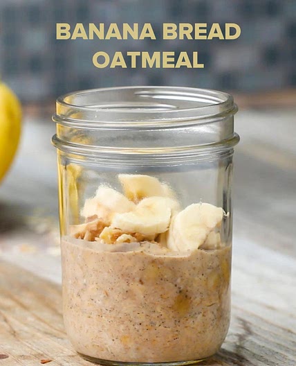 Banana Bread Instant Oatmeal Recipe by Tasty