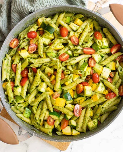 Pesto Veggie Pasta